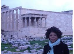 At the Acropolis In Greece.